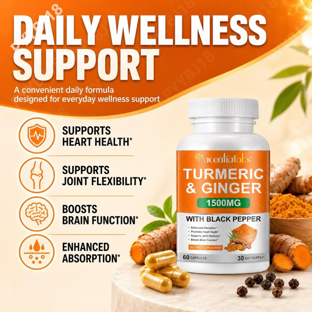 Zerdeçal ve Zencefil Kapsüller - Turmeric Curcumin Capsule incelemesi ve fiyatı